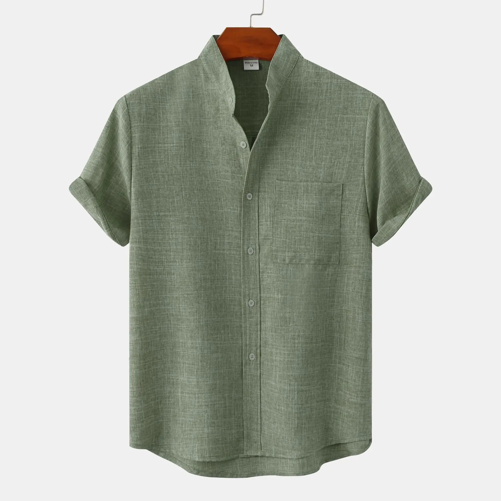 Marcelo Linen Shirt | Men's Linen Summer Shirt | Breathable Holiday Casual Top UK