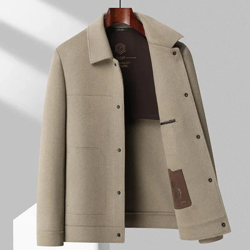 Grant Wool Jacket | Men's Wool Blend Jacket | Warm Smart Casual Outerwear UK