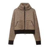 AFONSO WOOLEN BOMBER JACKET | Women's Winter Jacket | Stylish Outerwear UK