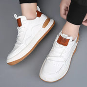 Noble Italiana Genuine Leather Trainers | Men's Genuine Leather Trainers | Smart Casual Fashion Shoes UK