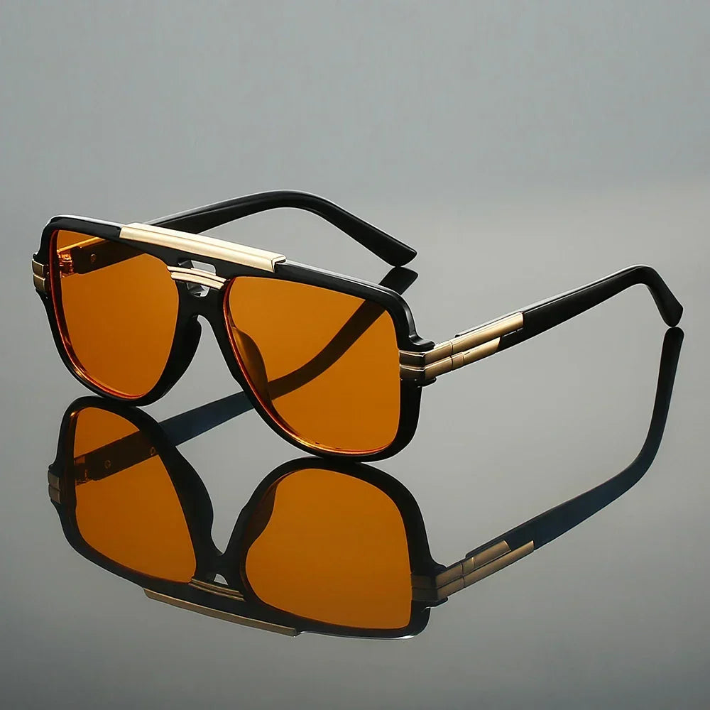 Aurelio Retro Sunglasses | Retro Vintage Sunglasses | Oversized UV400 Shades UK