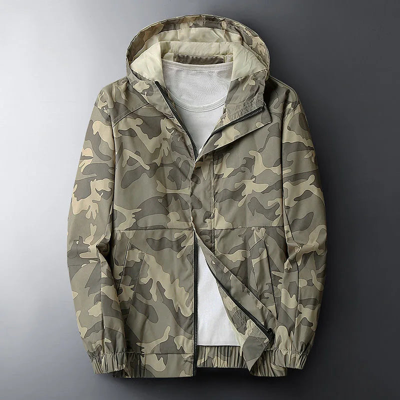 Archer Camo Jacket | Men's Camouflage Military Jacket | Cargo Utility Outerwear UK