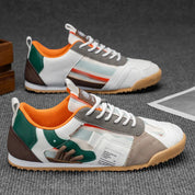 Fairmont Trainers | Men's Genuine Leather Trainers | Smart Casual Fashion Shoes UK