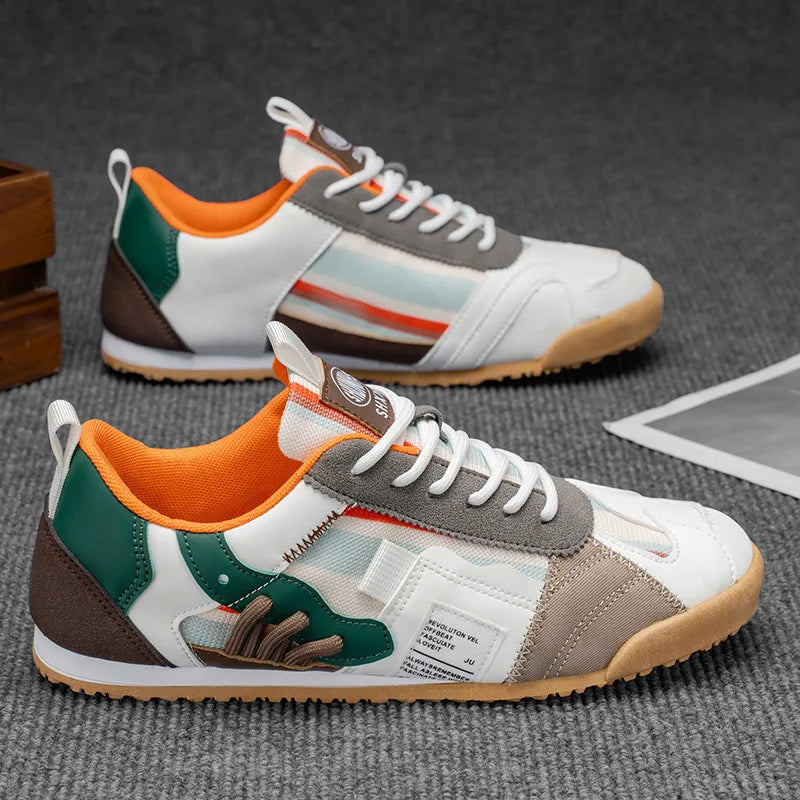 Fairmont Trainers | Men's Genuine Leather Trainers | Smart Casual Fashion Shoes UK