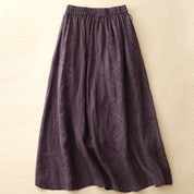 Margaux Floral Midi Skirt | Women's Floral Midi Skirt | Boho Flowing A-Line Skirt UK