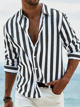 Leonard | Women's Striped Casual Top | Relaxed Fit Summer Tee UK