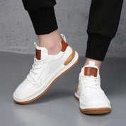 Noble Italiana Genuine Leather Trainers | Men's Genuine Leather Trainers | Smart Casual Fashion Shoes UK