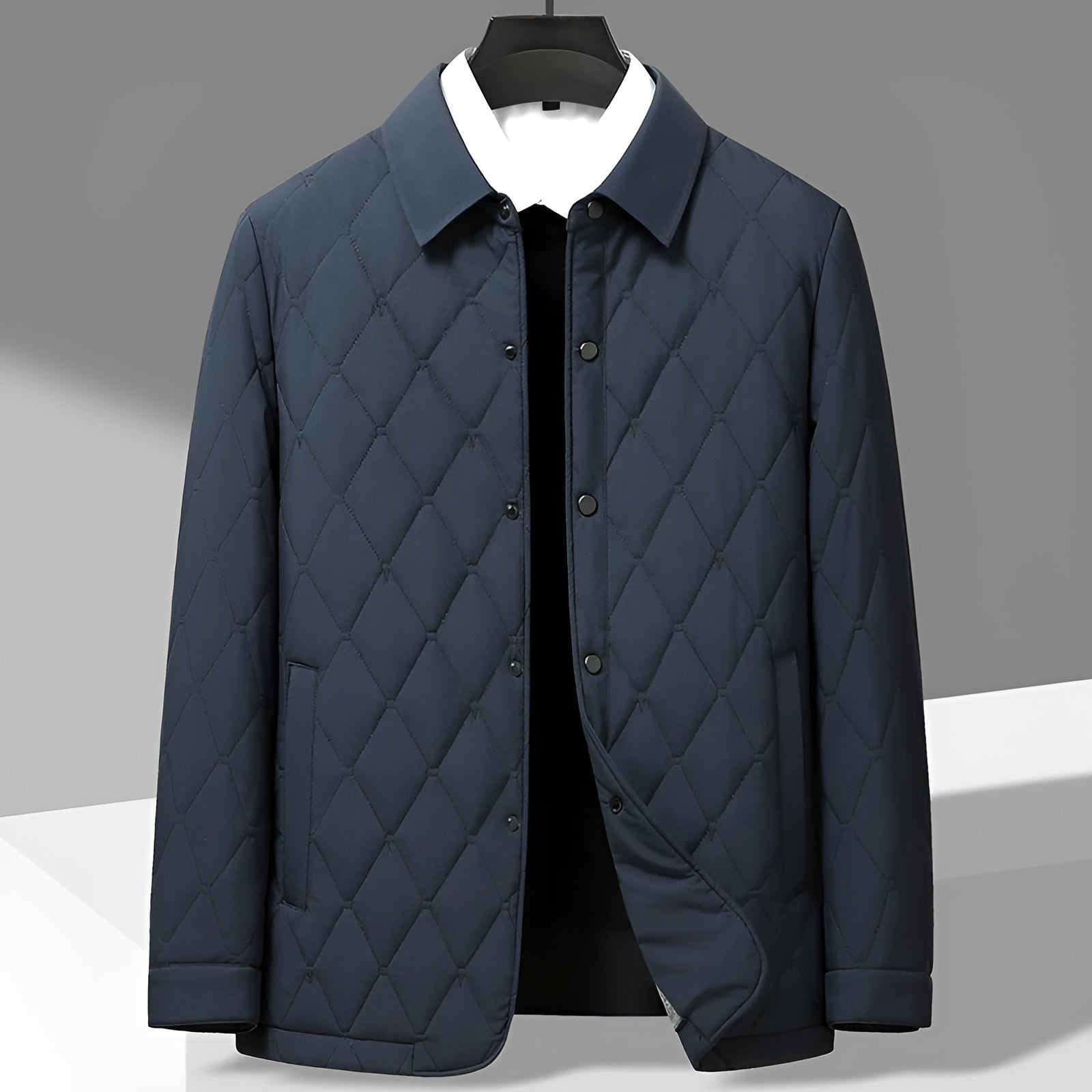Hamilton Quilted Jacket | Men's Quilted Padded Jacket | Warm Lightweight Winter Outerwear UK