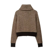 AFONSO WOOLEN BOMBER JACKET | Women's Winter Jacket | Stylish Outerwear UK