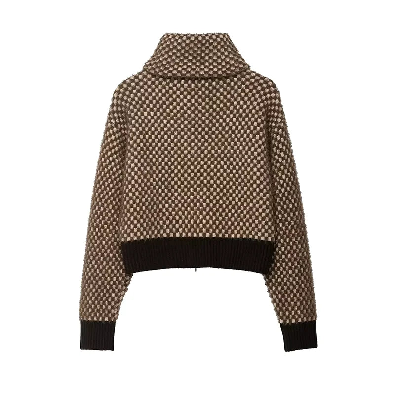 AFONSO WOOLEN BOMBER JACKET | Women's Winter Jacket | Stylish Outerwear UK