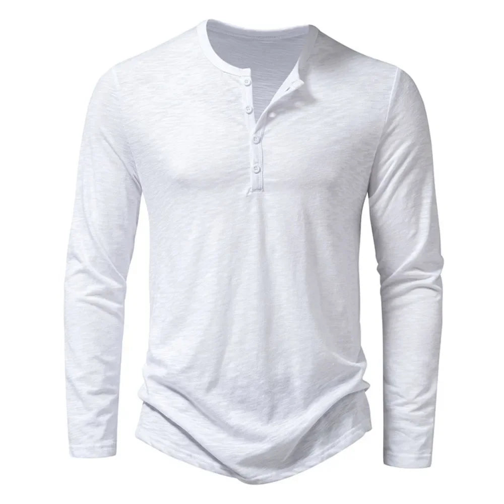 Hayden Cotton Henley | Women's Casual Top | Smart Everyday Fashion UK