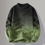 Pemberton Gradient Knit Sweater | Men's Premium Jumper | Warm Casual Knitwear UK