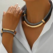 Valenza Jewelry Set | Women's Jewellery Set | Complete Necklace & Earring Gift Set UK