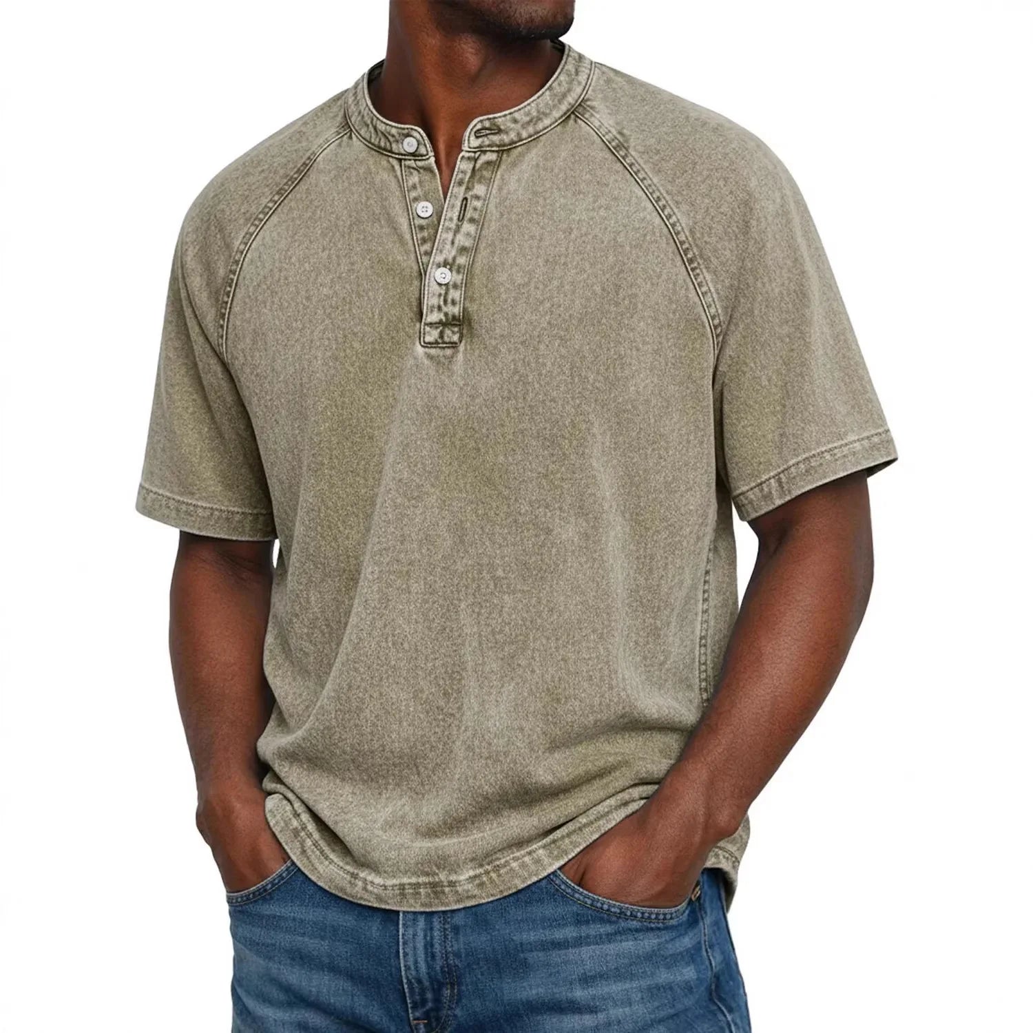 Gibson Vintage Button-Up Shirt | Men's Cotton Oxford Shirt | Smart Casual Button-Down UK