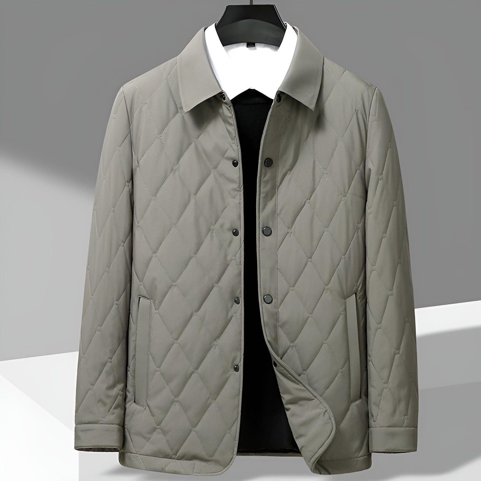 Hamilton Quilted Jacket | Men's Quilted Padded Jacket | Warm Lightweight Winter Outerwear UK