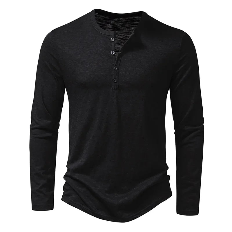 Hayden Cotton Henley | Women's Casual Top | Smart Everyday Fashion UK