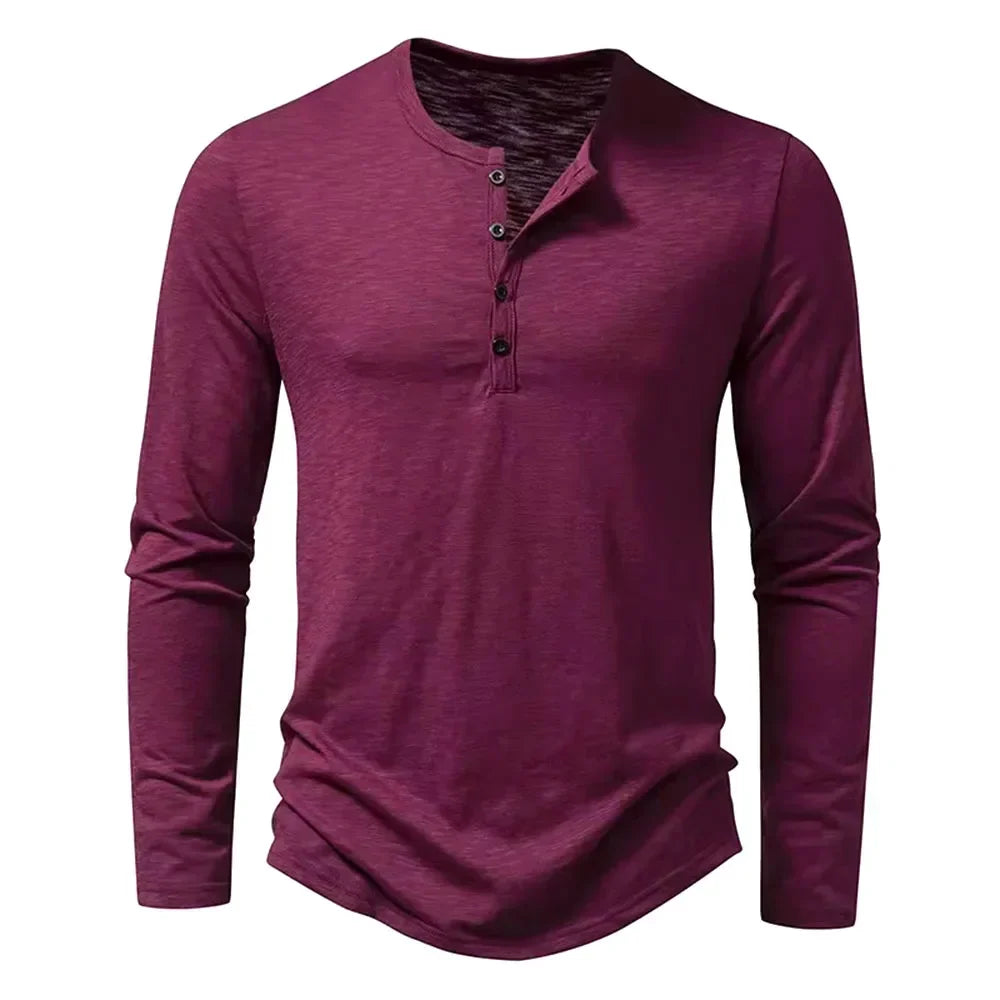 Hayden Cotton Henley | Women's Casual Top | Smart Everyday Fashion UK