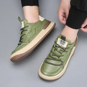 Noble Italiana Genuine Leather Trainers | Men's Genuine Leather Trainers | Smart Casual Fashion Shoes UK
