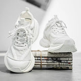 Alverton Leather Trainers | Men's Genuine Leather Trainers | Smart Casual Fashion Shoes UK