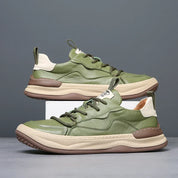 Noble Italiana Genuine Leather Trainers | Men's Genuine Leather Trainers | Smart Casual Fashion Shoes UK