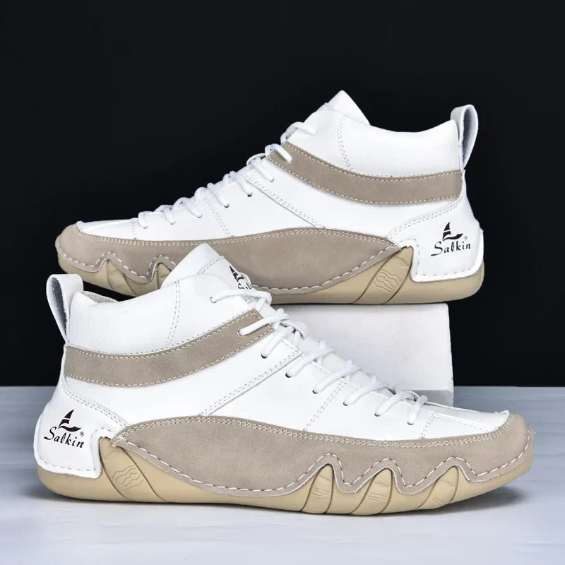 Cavendish High-Top Trainers | Men's High-Top Trainers | Basketball Style Casual Shoes UK