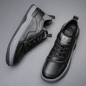 Noble Italiana Genuine Leather Trainers | Men's Genuine Leather Trainers | Smart Casual Fashion Shoes UK