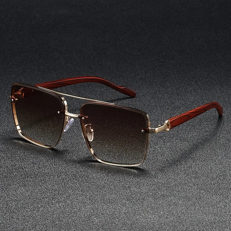 Rex Classic Aviator Shades | Retro Aviator Sunglasses | UV400 Polarised Shades UK