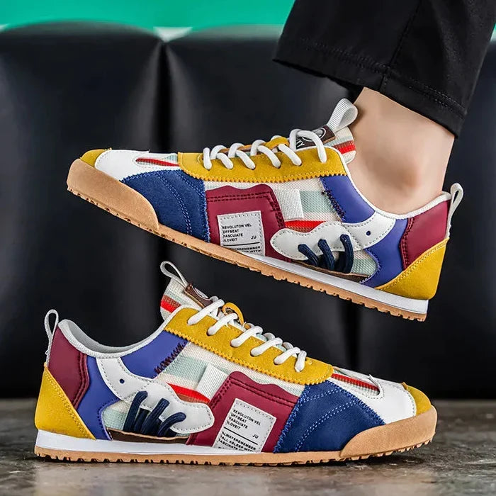 Fairmont Trainers | Men's Genuine Leather Trainers | Smart Casual Fashion Shoes UK