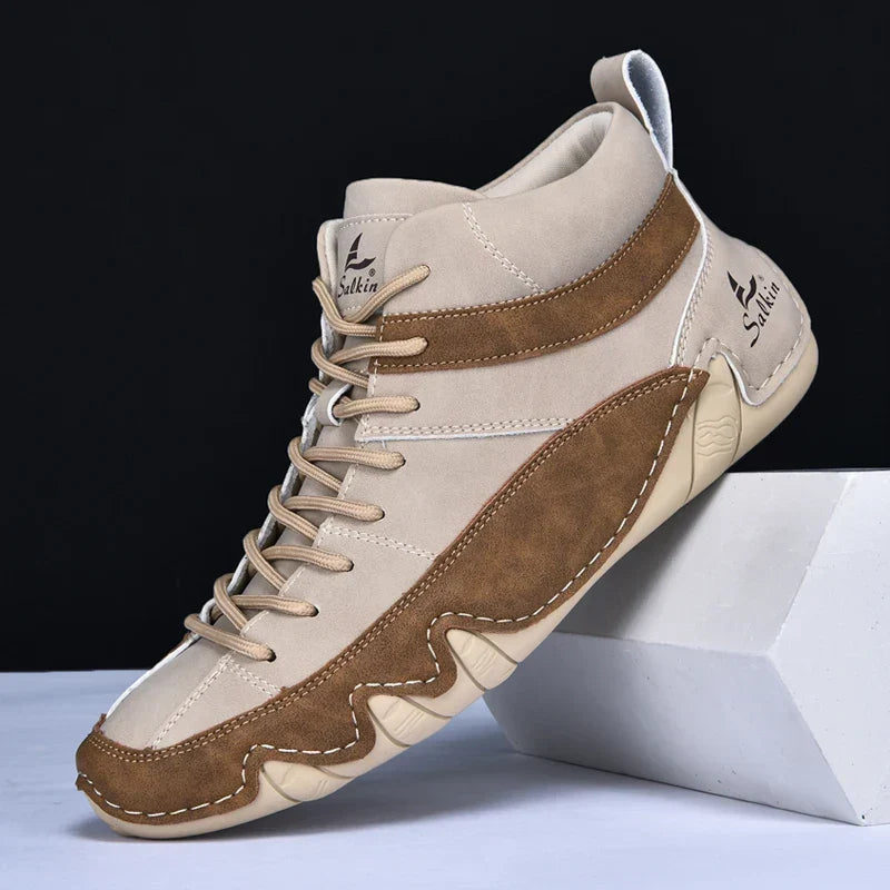 Cavendish High-Top Trainers | Men's High-Top Trainers | Basketball Style Casual Shoes UK