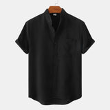 Marcelo Linen Shirt | Men's Linen Summer Shirt | Breathable Holiday Casual Top UK