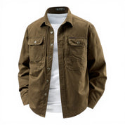 Brodie Cotton Workwear Shirt | Men's Classic Cotton Shirt | Smart Casual Everyday Top UK
