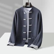 Hadley Cashmere Cardigan | Men's Pure Cashmere Cardigan | Luxury Soft Knitwear UK