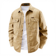 Brodie Cotton Workwear Shirt | Men's Classic Cotton Shirt | Smart Casual Everyday Top UK