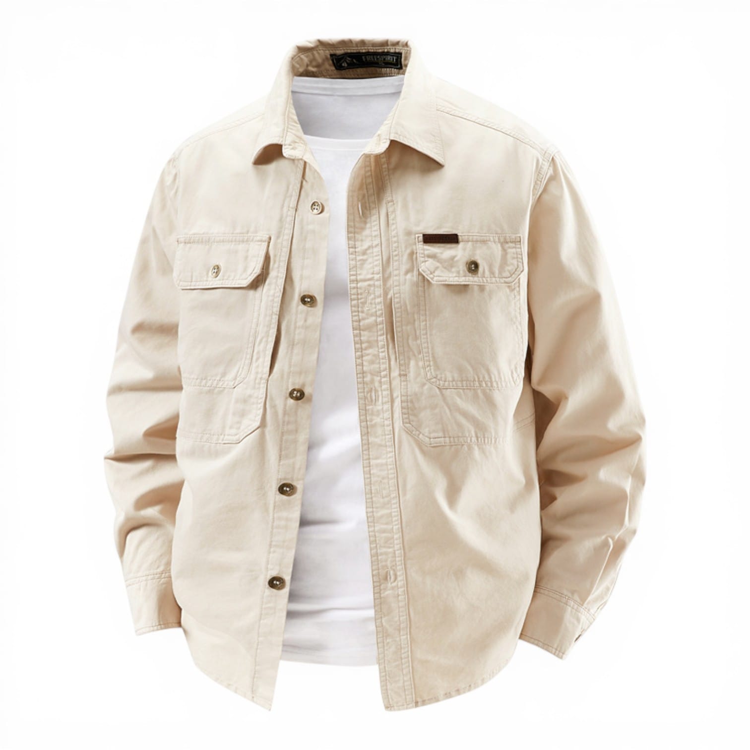 Brodie Cotton Workwear Shirt | Men's Classic Cotton Shirt | Smart Casual Everyday Top UK
