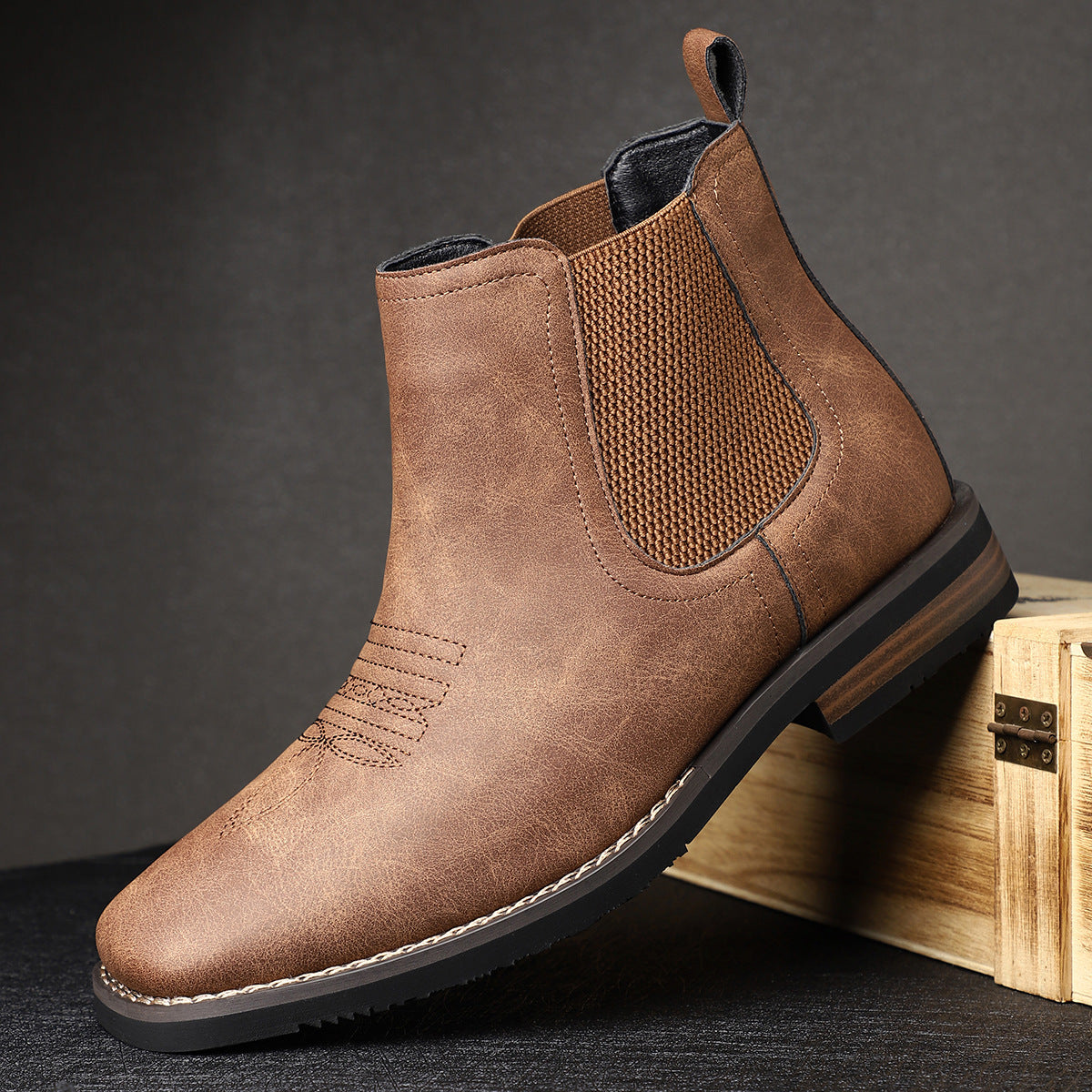 Winston Boot | Men's Chelsea Boots | Classic Leather Ankle Boots UK
