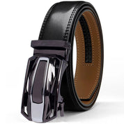 Lawson Leather Ratchet Belt | Men's Genuine Leather Belt | Classic Smart Casual Belt UK