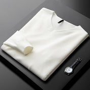 Huxford Cashmere V-Neck | Men's Cashmere V-Neck Jumper | Luxury Soft Knitwear UK