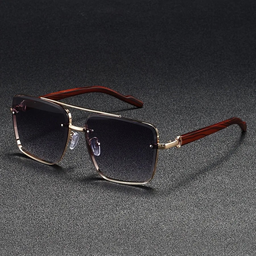 Rex Classic Aviator Shades | Retro Aviator Sunglasses | UV400 Polarised Shades UK