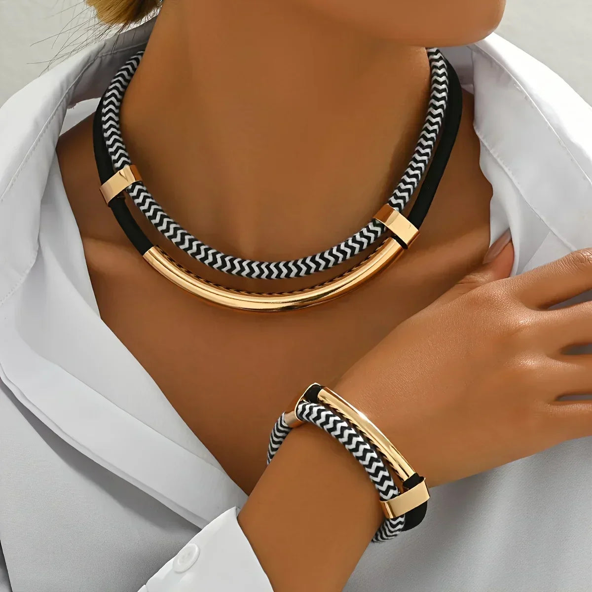 Valenza Jewelry Set | Women's Jewellery Set | Complete Necklace & Earring Gift Set UK