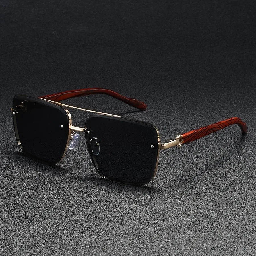 Rex Classic Aviator Shades | Retro Aviator Sunglasses | UV400 Polarised Shades UK