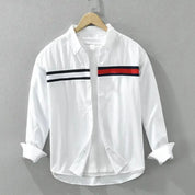 Victor Sloane Casual Shirt | Men's Cotton Oxford Shirt | Smart Casual Button-Down UK