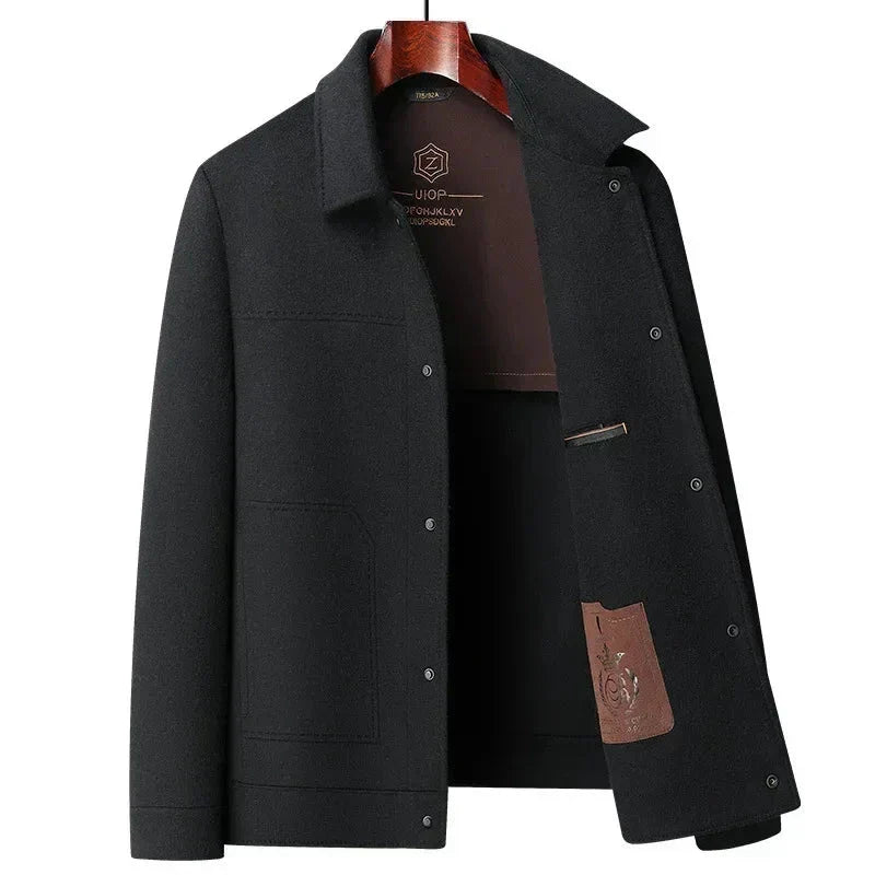Grant Wool Jacket | Men's Wool Blend Jacket | Warm Smart Casual Outerwear UK