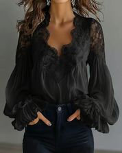 Quinn Floral Blouse | Women's Floral Print Blouse | Lightweight Casual Summer Top UK