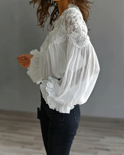 Quinn Floral Blouse | Women's Floral Print Blouse | Lightweight Casual Summer Top UK