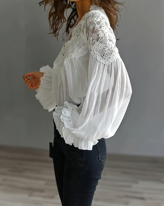 Quinn Floral Blouse | Women's Floral Print Blouse | Lightweight Casual Summer Top UK