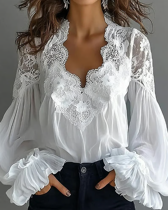 Quinn Floral Blouse | Women's Floral Print Blouse | Lightweight Casual Summer Top UK