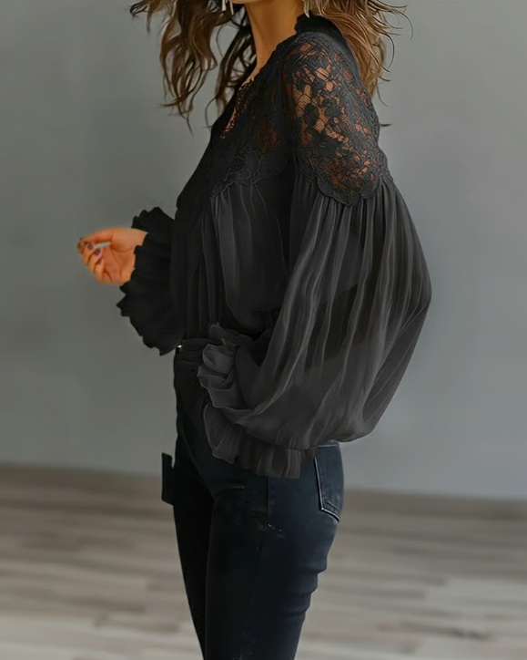 Quinn Floral Blouse | Women's Floral Print Blouse | Lightweight Casual Summer Top UK