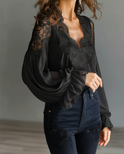 Quinn Floral Blouse | Women's Floral Print Blouse | Lightweight Casual Summer Top UK