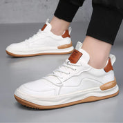 Noble Italiana Genuine Leather Trainers | Men's Genuine Leather Trainers | Smart Casual Fashion Shoes UK