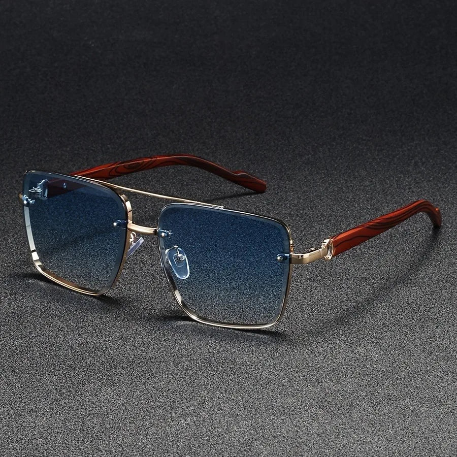 Rex Classic Aviator Shades | Retro Aviator Sunglasses | UV400 Polarised Shades UK